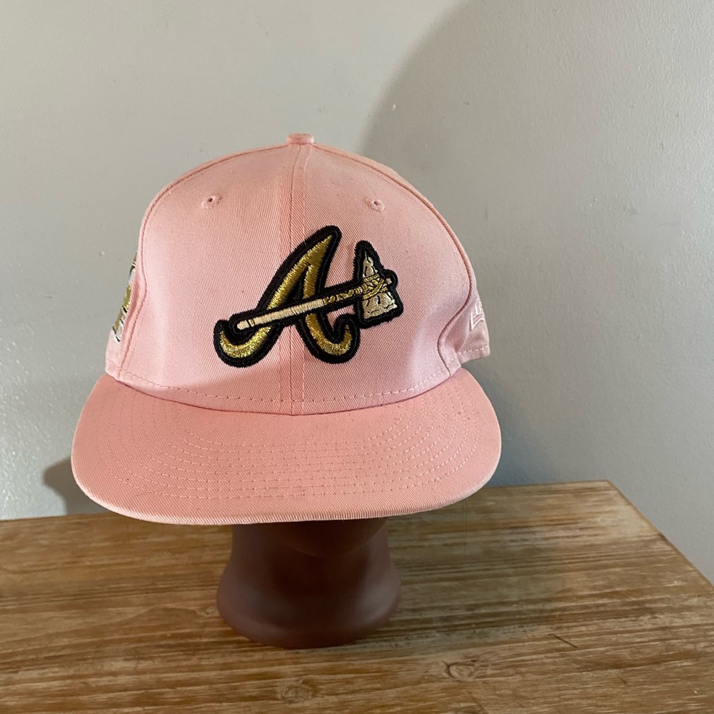 New Era 59Fifty Atlanta Braves MLB  Fitted Hat Size 7-5/8 2000 all star game